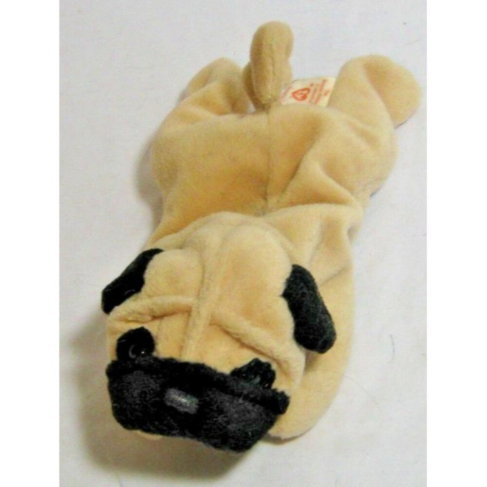 TY Beanie Baby - PUGSLY the Pug Dog (8 inch)